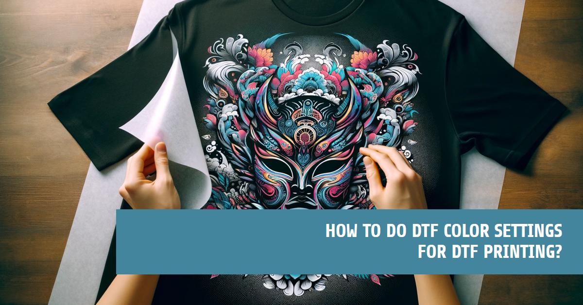 DTF Film with Rainbow Reflective Effect for T-shirt Transfer