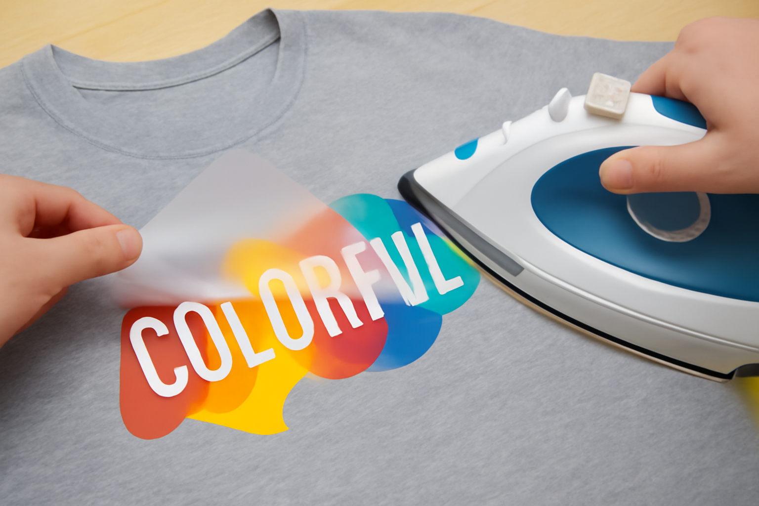 How to Apply DTF Transfers with an Iron?