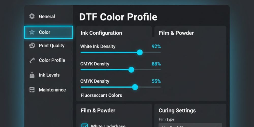 DTF Printer Settings For Best Accuracy