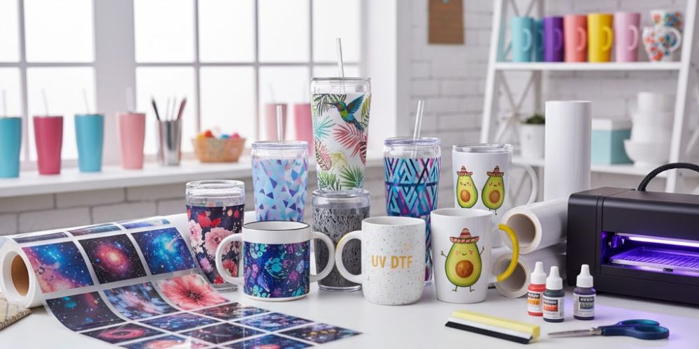 How to Make UV DTF Cup Wraps?