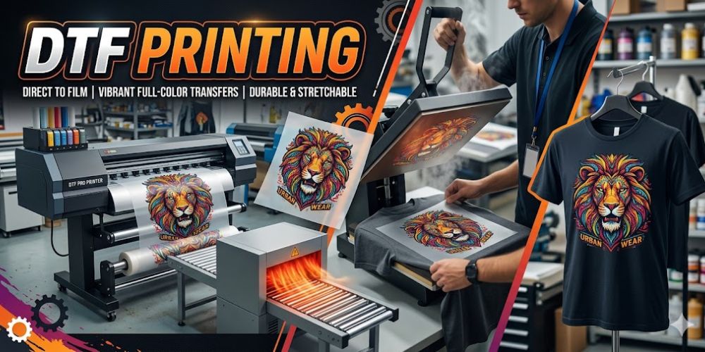 DTF Printing Guide for Custom Polo Shirts with Logo