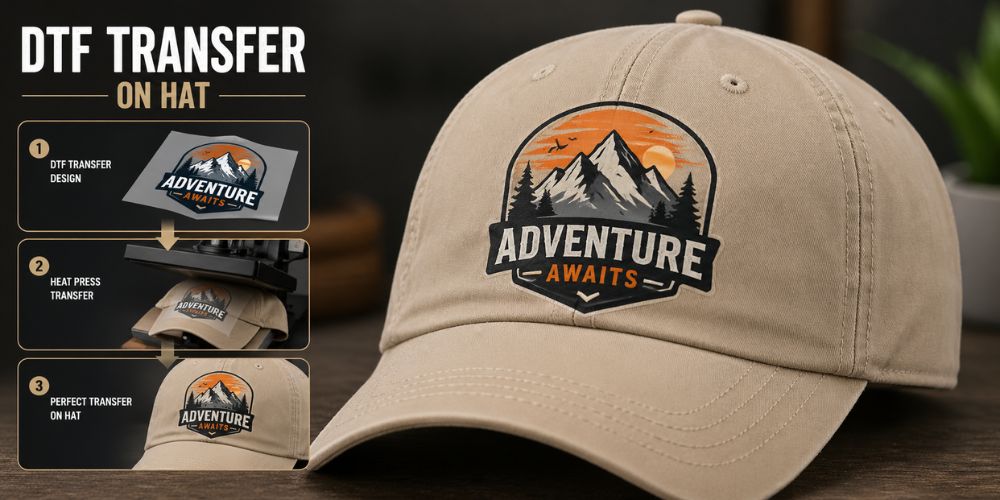 How to Apply DTF Transfer on Hat?