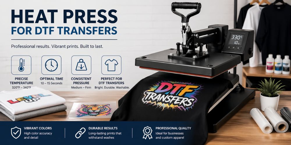 How to Pick The Best Heat Press For DTF Transfers?