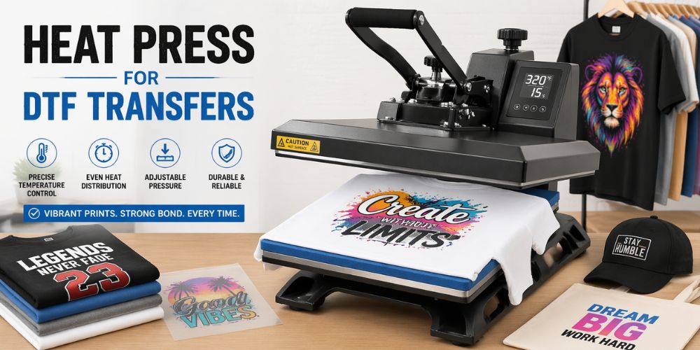 Choosing the Right Heat Press Sheet for DTF?