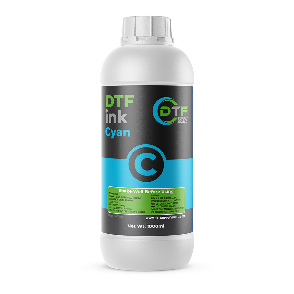 Cyan DTF Printing Ink - Mad Monkey Transfers